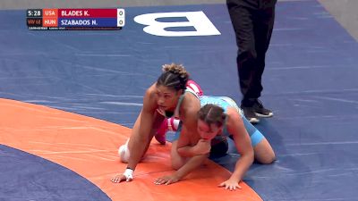 68 kg Gold - Kennedy Blades, USA vs Noemi Szabados, HUN