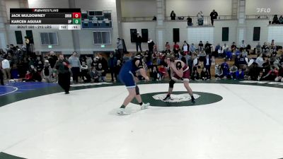 215 lbs Consi Of 8 #2 - Jack Muldowney, Sharon vs Karcen Aguiar, Bristol-Plymouth