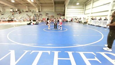 138 lbs Rr Rnd 3 - Emma Sagi, OBWC Bazooka Girls vs Maddie Marsh, The Fort Hammers