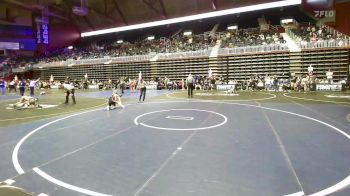 66 lbs Semifinal - Sawyer Teppo, Sturgis vs Grayson Troutman, Heights Wrestling Club MT