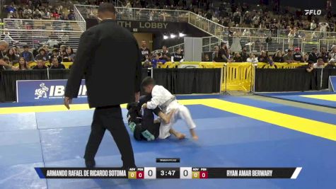 Josh Nguyen Le vs Ryan Amar Berwary 2025 Pan Kids Jiu-Jitsu IBJJF Championship