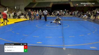 105 lbs Quarterfinal - Noah Danforth, Teknique Wrestling vs Anthony Ceriani, Level Up