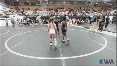 55-60 lbs Rr Rnd 1 - Remington McCracken, Moore Wrestling Academy vs Alaina Bert, Midwest City Bombers Youth Wrestling Club