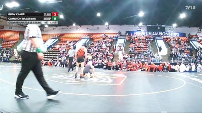 113 lbs Quarterfinals (8 Team) - Rudy Clapp, St Louis vs Cameron Naessens, New Lothrop