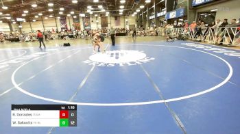 126 lbs Rr Rnd 1 - Braylon Gonzales, Team Alien UFO vs Will Sakoutis, Triumph Maize