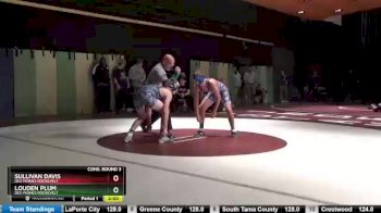 138 lbs Cons. Round 3 - Sullivan Davis, Des Moines Roosevelt vs Louden Plum, Des Moines Roosevelt