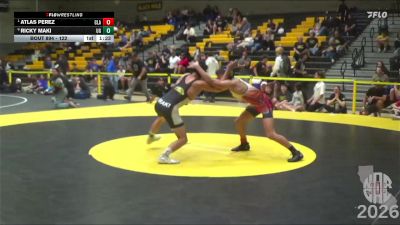 122 lbs 5th Place Match - Ricky Maki, USA Gold vs Atlas Perez, Clark