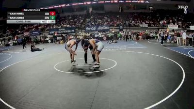 D 1 190 lbs Cons. Semi - Cam Himel, Jesuit vs Sam Jones, St. Paul`s