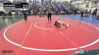 40 lbs Rr Rnd 3 - Ryker Needham, Coweta Tiger Wrestling vs Cashton Sorum, Salina Wrestling Club