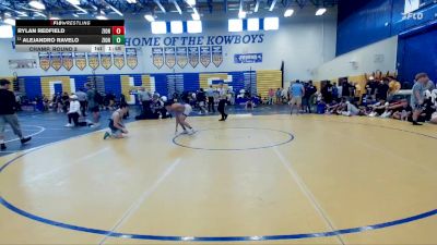 106 lbs Champ. Round 2 - Alejandro Ravelo, Eagle Empire vs Rylan Redfield, Land O Lakes