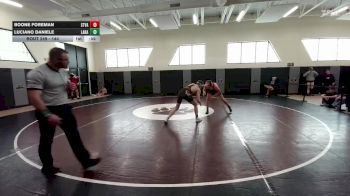 144 lbs Cons. Round 2 - Boone Foreman, Star Valley vs Luciano Daniele, Laramie