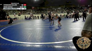 55 lbs Consi Of 16 #1 - Kyngzleigh Ballard, Team Conquer Wrestling vs River Coffelt, Bridge Creek Youth Wrestling