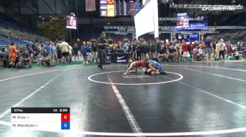 127 lbs Rnd Of 64 - Madyson Gray, Kansas vs Mia Macaluso, New York