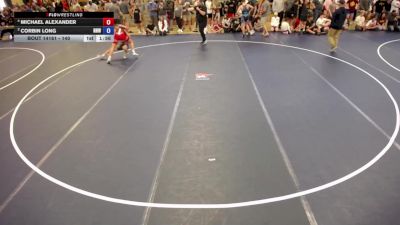 140 lbs 1st Place Match - MICHAEL ALEXANDER vs Corbin Long, No Nonsense Wrestling