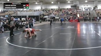 AA 157 lbs 3rd Place Match - Maddox Eskew, Ravenwood High School vs Trevor Sexton, Knoxville Halls High School