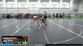 80 lbs Round 4 (8 Team) - Brooks Burmeister, All American vs Amari Jenkins, Rambler