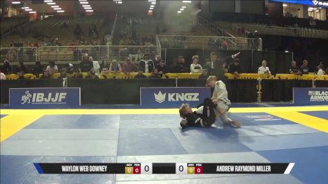 Andrew Raymond Miller vs Waylon Web Downey 2025 Pan Jiu Jitsu IBJJF Championship