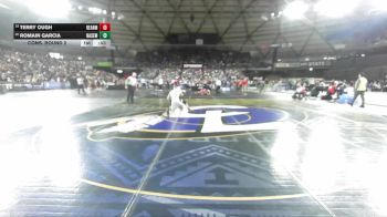 Boys 1B/2B 113 Cons. Round 2 - Terry Ough, Reardan vs Romain Garcia, Naselle Jr/Sr