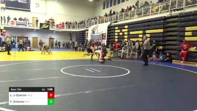 172 lbs R-16 - Landon Jobber-Spence, Fauquier-VA vs Franklyn Ordonez, Southwest Miami-FL