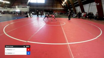 145A lbs Semifinal - Jack Myers, Buxton/m2 Nj vs Nathaniel Askew, Baylor School