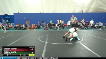 120 lbs Round 8 (10 Team) - Tommy Banas, Olympia vs Jayden Sutton, Warner
