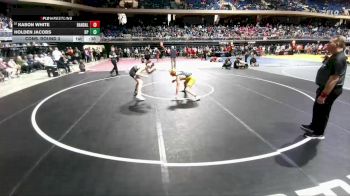 5A 144 lbs Cons. Round 3 - Kason White, Canyon Randall vs Holden Jacobs, Dallas Highland Park