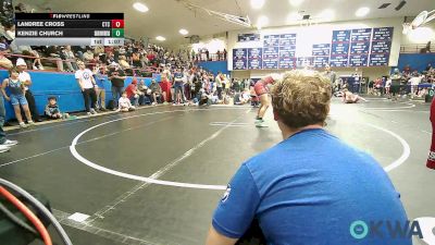 165 lbs Rr Rnd 1 - Landree Cross, Chandler Takedown Club vs Kenzie Church, Skiatook Youth Wrestling