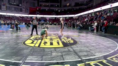 120 lbs Semifinal - Whitney Cawthra, Rocky Mountain vs Brooklyn Johnson, Eagle