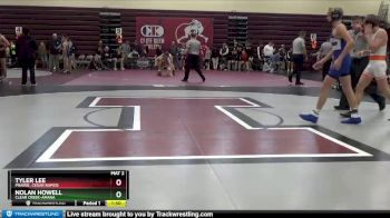 132 lbs Cons. Round 1 - Tyler Lee, Prairie, Cedar Rapids vs Nolan Howell, Clear Creek-Amana