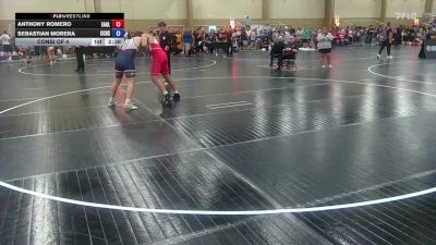215 lbs Consi Of 4 - Anthony Romero, Eagle Wrestling Club vs Sebastian Morera, Christopher Columbus-Miami