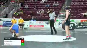 152 lbs Consi Of 4 - Alan Alexander, Pope John Paul II vs Luke Moore, Chestnut Ridge