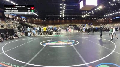 157 lbs Champ. Round 2 - Didier Novoa, Southwest Miami vs Ronden Ricks, Flagler Palm Coast