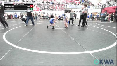 43 lbs Round Of 32 - Theodore Dennis, Piedmont vs Asher Marquez, Choctaw Ironman