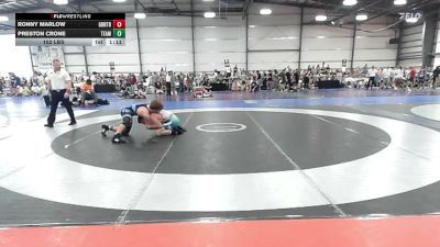 152 lbs Rr Rnd 3 - Ronny Marlow, GT Zilla - HSB vs Preston Crone, Team Dark Horse Black - HSB