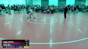 97 lbs Placement Matches (8 Team) - Mack Karmon, Florida vs Evan Cies, Pennsylvania Blue