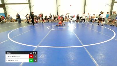 95 lbs Rr Rnd 4 - Jp McKeown, Gold Medal WC vs Sammy Augello, Blue Wave Barn