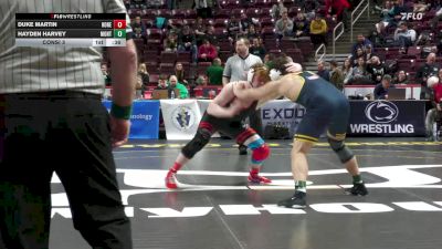 189 lbs Consi 3 - Duke Martin, Honesdale vs Hayden Harvey, Montoursville