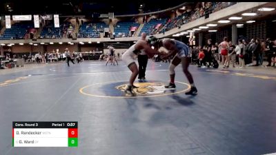 182 lbs Cons. Round 3 - Genesis Ward, Evergreen Park vs David Randecker, Woodstock North