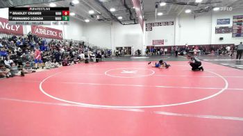 165 lbs Round Of 32 - Bradley Cramer, Nonnewaug vs Fernando Lozada, Windham