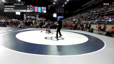 94 lbs Champ. Rd Of 64 - Gavyn DeCol, UT vs Brodie Hill, CO