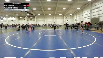 106 lbs Consi Of 8 #1 - Jack Carbone, Doughboys WC vs Alexander Gemma, Iron Faith WC