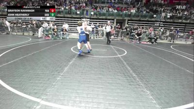 125 lbs Consi Of 8 #1 - Grayson Kavanagh, Point Boro vs John Heatherly, Saddle Brook