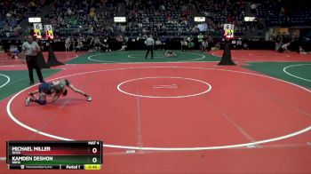 70 lbs Cons. Semi - Michael Miller, OCGA vs Kamden DeShon, NBHA