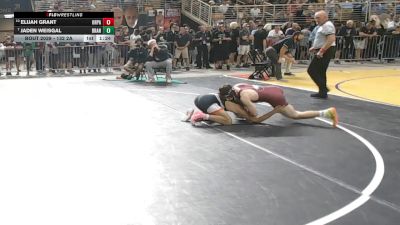 132 2A Champ. Round 1 - Jaden Weisgal, Brandon vs Elijah Grant, Orange Park