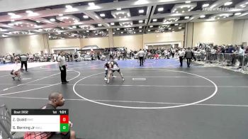 150 lbs Round Of 32 - Zakkary Quaid, Riverside Rascals vs Shaun Berning Jr, Bulldawgs