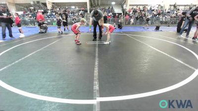 60 lbs 3rd Place - August Mcdonald, Elgin Wrestling vs Whitten Rowell, Elgin Wrestling