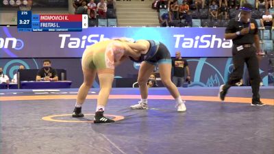 73 kg 1/2 Final - Kseniya Patapovich, Belarus vs Lillian Alene Freitas, United States