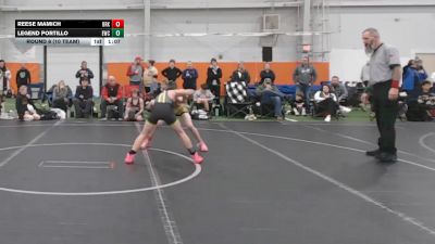 92 lbs Round 6 (10 Team) - Reese Mamich, Brecksville vs Legend Portillo, Empyre WC