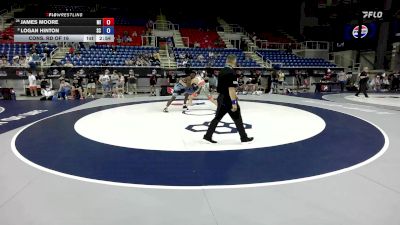 175 lbs Cons. Rd Of 16 - James Moore, MI vs Logan Hinton, SC