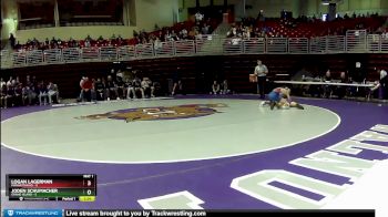 150 lbs Semis & 3rd Wb (16 Team) - Joden Schumacher, Grand Island vs Logan Lagerman, Manhattan HS